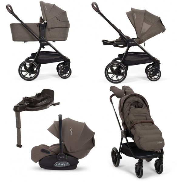 Otroški voziček Nuna Triv LX 4v1 | Chestnut