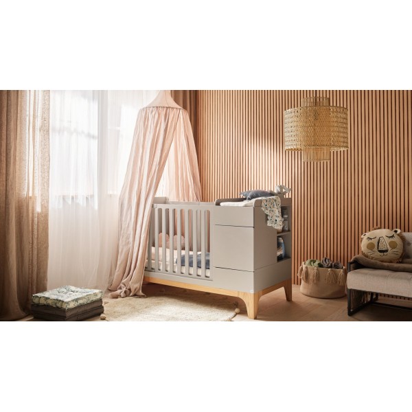 Bellamy UP - Postelja s previjalno mizo | Grey