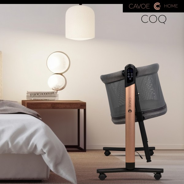 Električna zibelka in ležišče 4v1 Cavoe COQ | Meteorite