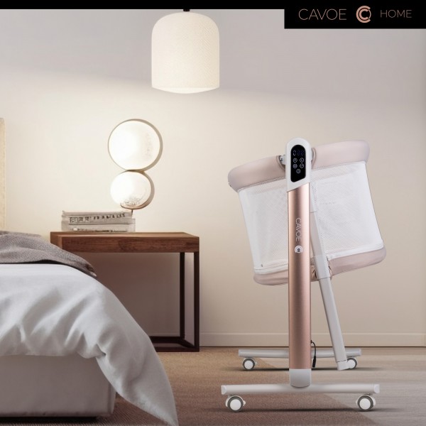 Električna zibelka in ležišče 4v1 Cavoe COQ | Cashmere