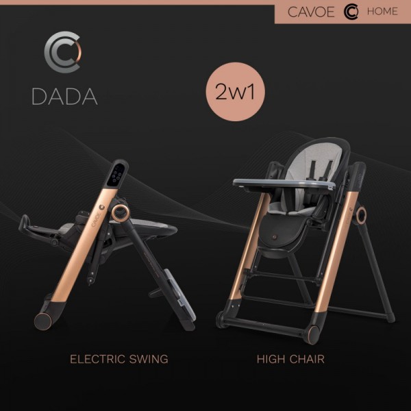 Električni stolček in gugalnik Cavoe DaDa | Meteorite