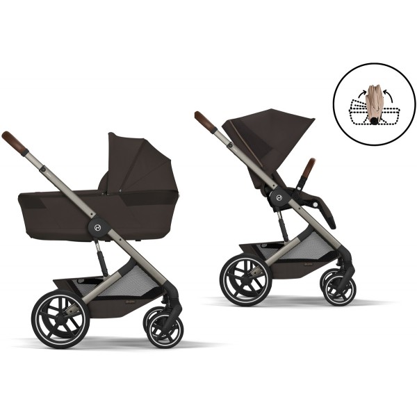 Cybex Balios S Lux 3.0 | Chocolate Brown