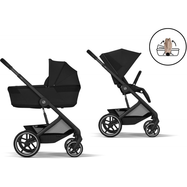 Cybex Balios S Lux 3.0 | Moon Black