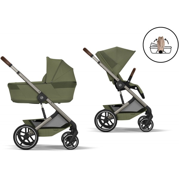 Cybex Balios S Lux 3.0 | Moss Green
