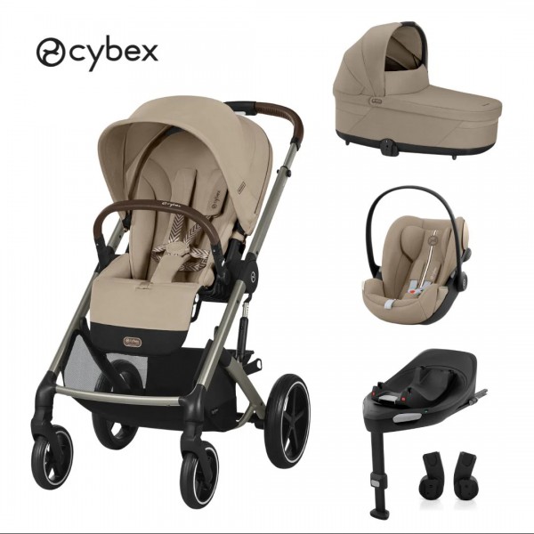 Cybex Balios S Lux 2.0 4v1 | Almond Beige + Cloud G + IsoFix 