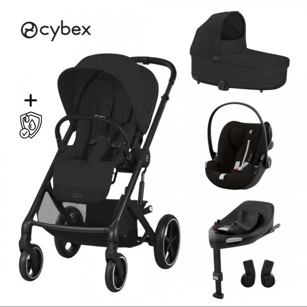 Cybex Balios S Lux 2.0 4v1 | Magic BLACK + Cloud G + IsoFix + Rain