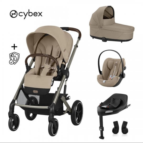 Cybex Balios 4v1 | Almond Beige + Cloud G + IsoFix + Rain