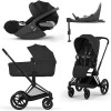 Cybex PRIAM 5.0 Comfort 4v1 Platinum Sepia Black | Matt Black
