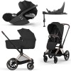 Cybex PRIAM 5.0 Comfort 4v1 Platinum Sepia Black | Rose Gold