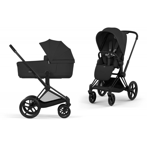 Cybex PRIAM Comfort Platinum Sepia Black | Matt Black