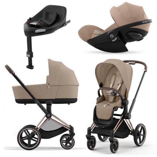 Cybex PRIAM 4.0 Komplet 4v1 + Cloud G | Cozy Beige