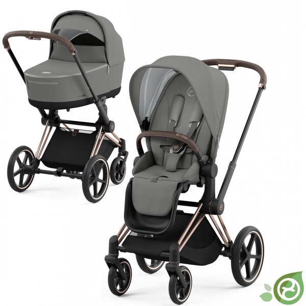 Cybex PRIAM 4.0 Komplet | Eco/Conscious Pearl Grey