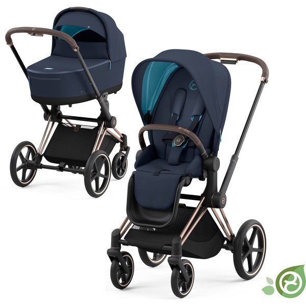 Cybex PRIAM 4.0 Komplet | Eco/Conscious Dark Navy