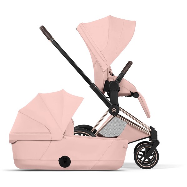 Cybex PRIAM 5.0 Style Platinum | Peach Pink