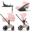 Cybex PRIAM 5.0 Style Collection 4v1 | Peach Pink