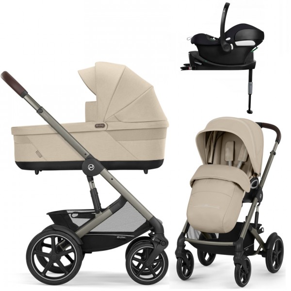 Cybex Talos S Lux 3.0 - Terenski voziček 4v1 | Almond Beige