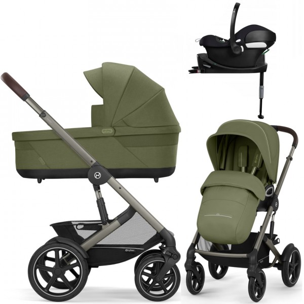 Cybex Talos S Lux 3.0 - Terenski voziček 4v1 | Moss Green