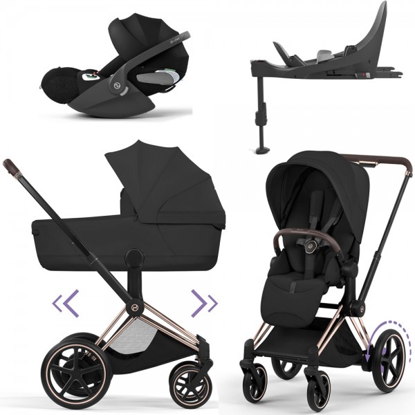 Cybex ePRIAM 5.0 Style Collection 4v1 | Sepia Black