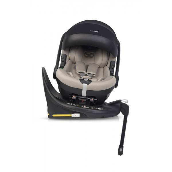 Lupinica EasyGo Buz Pro + Vrtljiva Isofix baza | Taupe