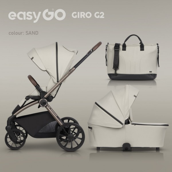 Otroški voziček EasyGo Giro G2 | Sand