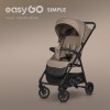 Športni voziček EasyGo Simple | Savana Beige