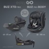 Modularni SET 3v1 EasyGo Xtd Pro Pro | Avtosedež | Isofix | Granito