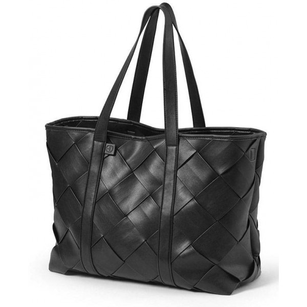 Previjalna torba Elodie Details - Black Leather