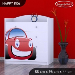 Komoda Happy Avto - AKCIJA | Zaloga