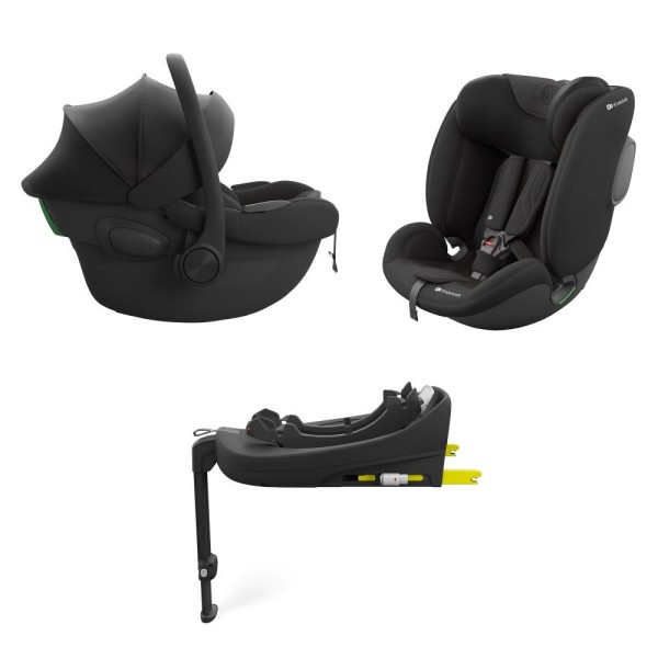 Modularni SET 3v1 Kinderkraft Endura | 0-12 let | Black