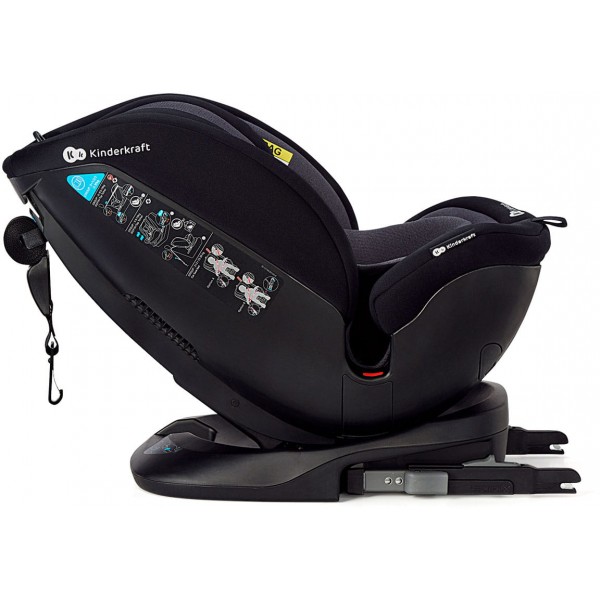 Avtosedež Kinderkraft Xpedition - Vrtljiv - 0-36kg | Black 