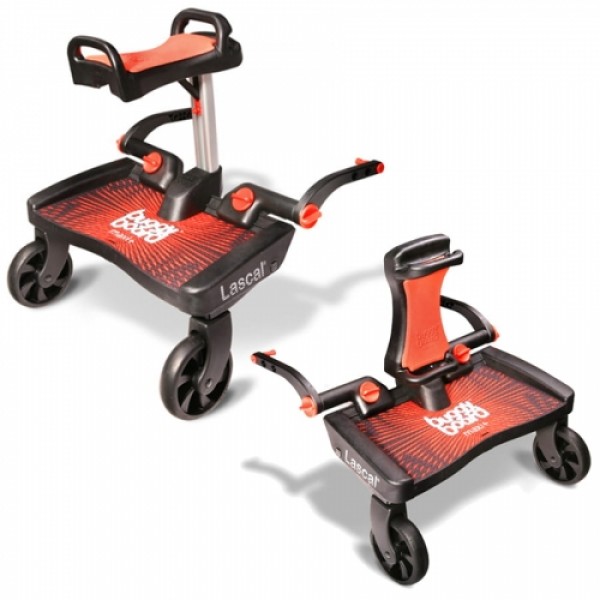 Buggyboard rolka za drugega otroka Red + sedež