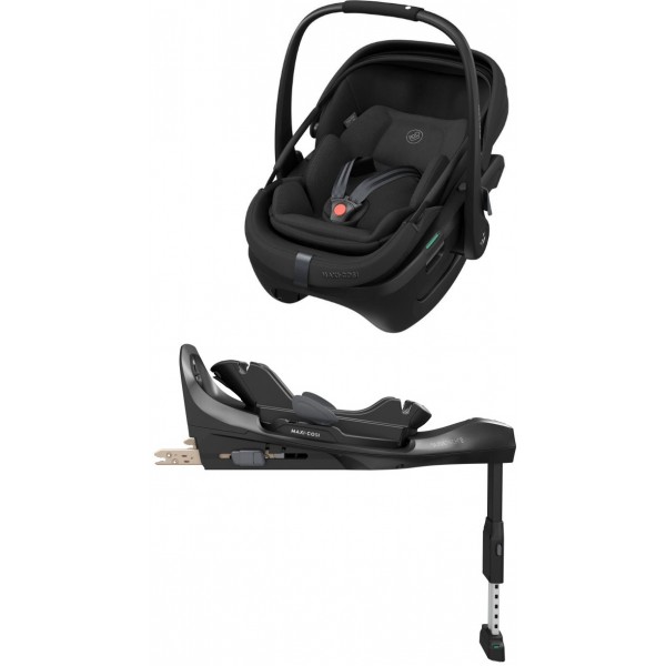 Maxi Cosi Coral Slide PRO 360 + Vrtljiva Isofix baza | Black Onyx