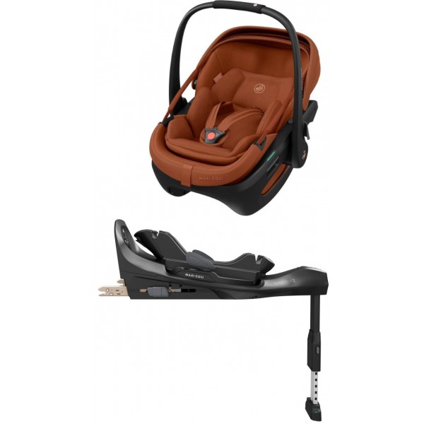 Maxi Cosi Coral Slide PRO 360 + Vrtljiva Isofix baza | Copper Terra