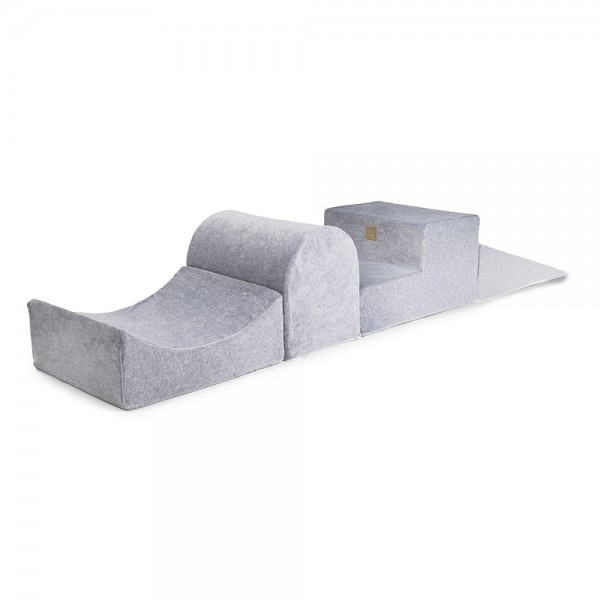 MeowBaby igralni poligon 4-delni Light Gray