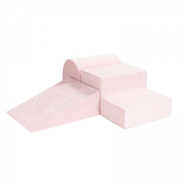 MeowBaby igralni poligon 3-delni Light Pink