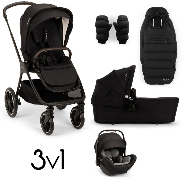 Nuna Triv LX All-Season 3v1 | Caviar