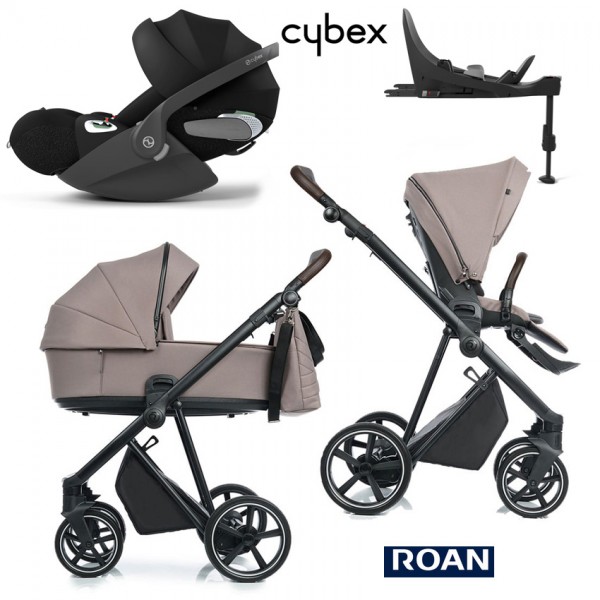 Roan 2.0 IVI 4v1 | Cybex Cloud T i-Size| Isofix baza T 360 | Cocoa