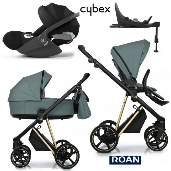 Roan IVI 2.0 | Cybex Cloud T i-Size| Isofix baza T 360 |  Pine Green