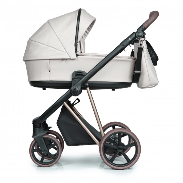 Roan IVI 2.0 Otroški voziček | Vintage Leather Butter Cream