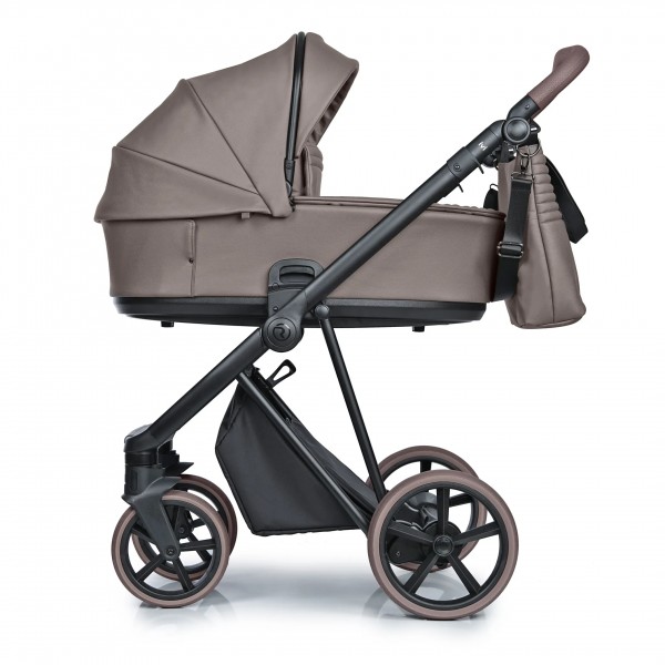 Roan IVI 2.0 Otroški voziček | Vintage Leather Raisin Rum